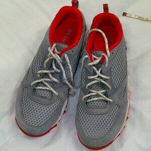 Columbia Womens Ivo Trail Bl0089-025 Lace Up Low Top Gray Hiking Shoes Size 10